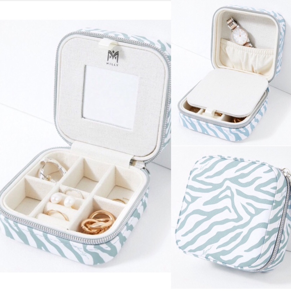 NWT Milly Traveling Jewelry Case